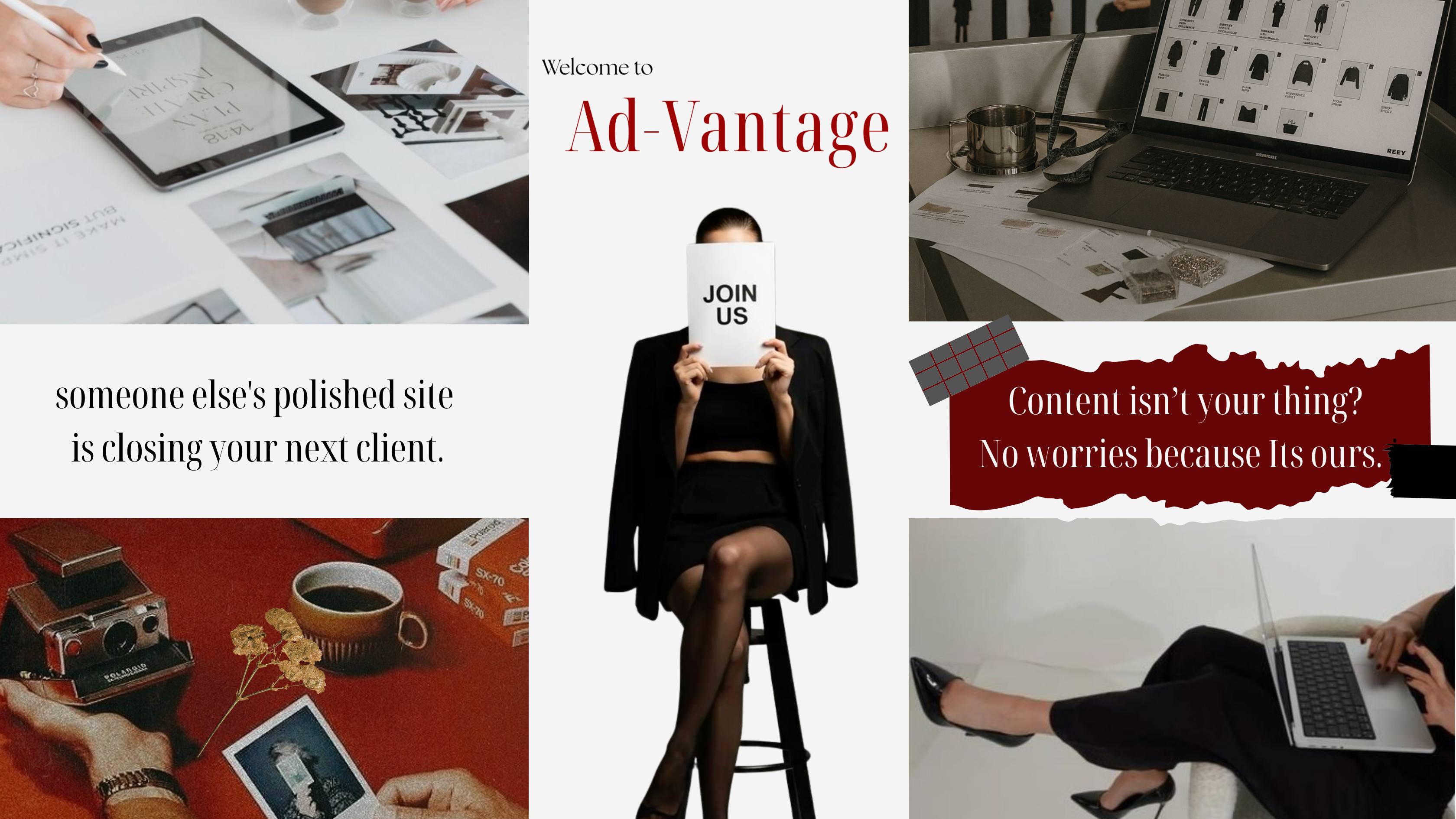 Welcome to Ad-Vantage - Brand Strategy & Social Media Management